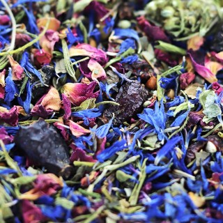 Mélange tisane chanvre fraise en vrac