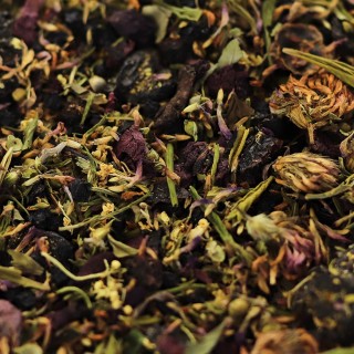 Mélange tisane chanvre sureau en vrac