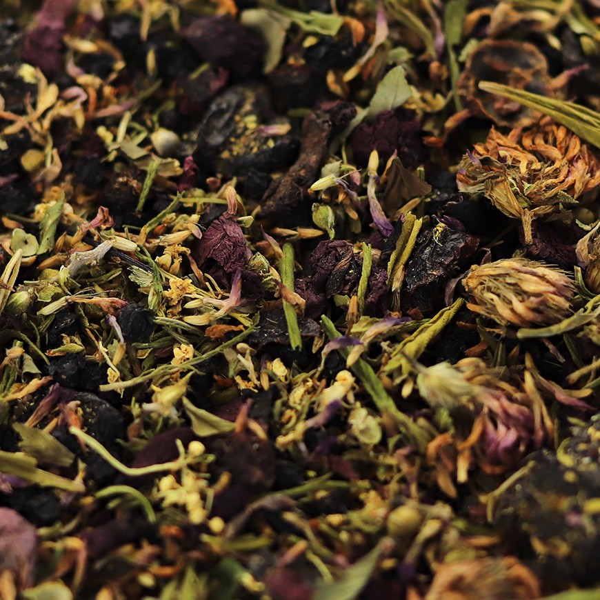 Mélange tisane chanvre sureau en vrac