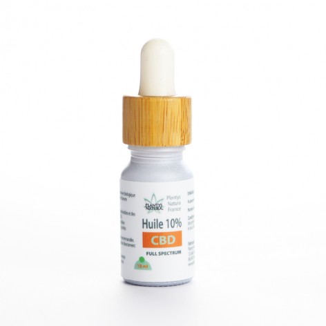 Huile CBD 10% full spectrum flacon