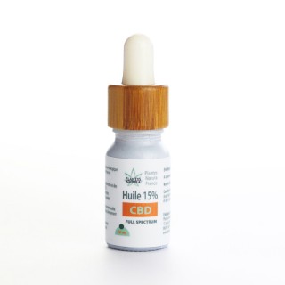Huile CBD 15% full spectrum flacon