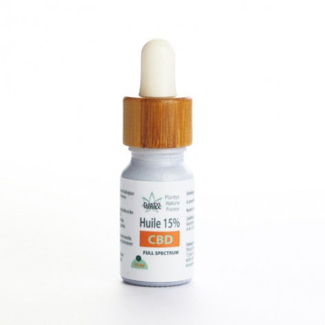 Huile CBD 15% full spectrum flacon