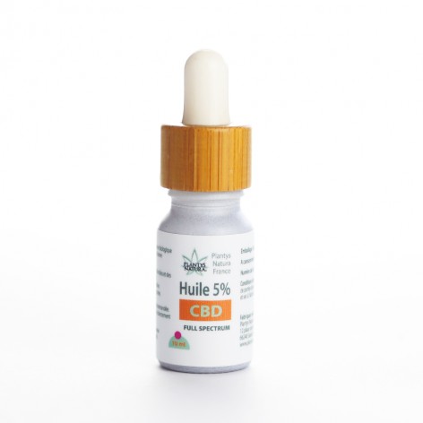 Huile CBD 5% full spectrum flacon