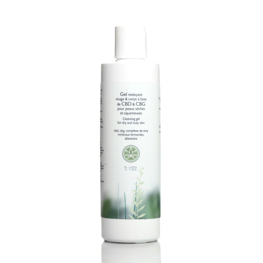 Gel nettoyant visage et corps au chanvre Plantys Natura