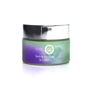 Crème visage cosmétique CBD