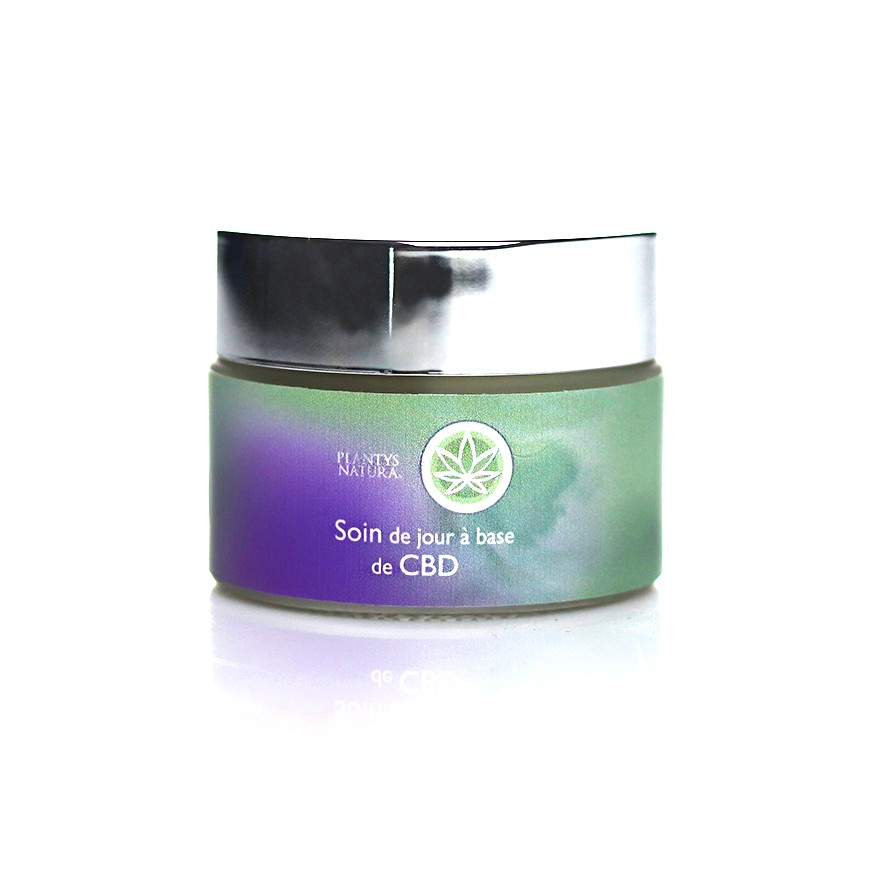 Crème visage cosmétique CBD
