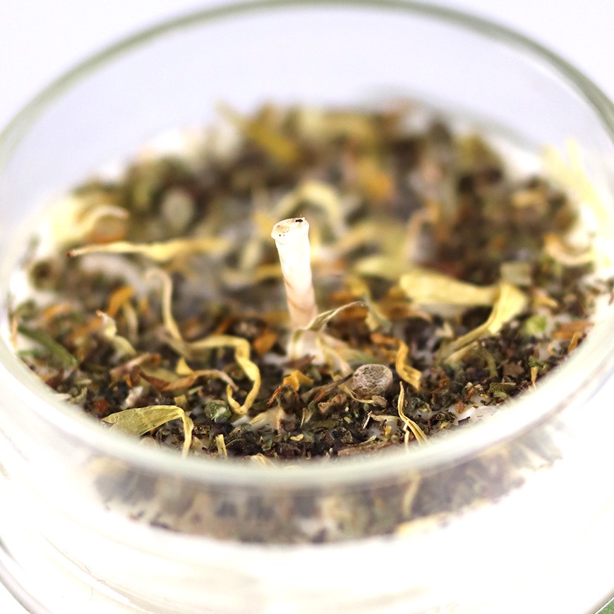 Bougie parfumée chanvre et CBD