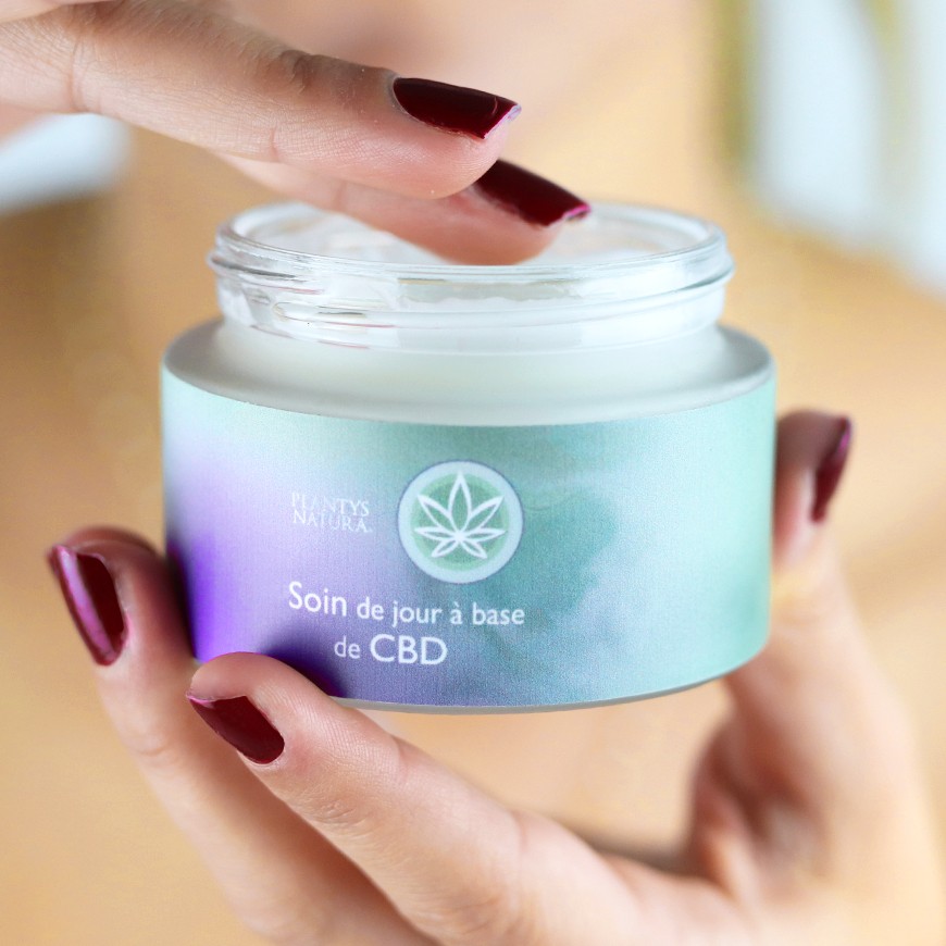 Crème jour CBD • CBD Plantys Natura France