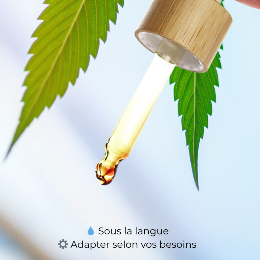 comment utiliser huile cbd sous la langue plantys natura France