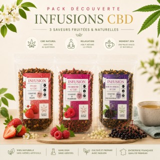 🍓 Pack Infusions CBD...