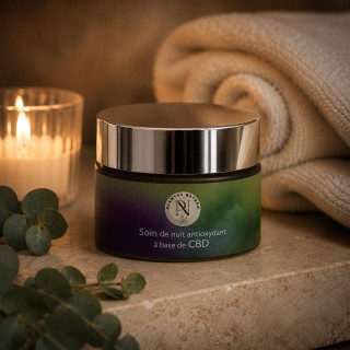 Crème de Nuit Antioxydante CBD