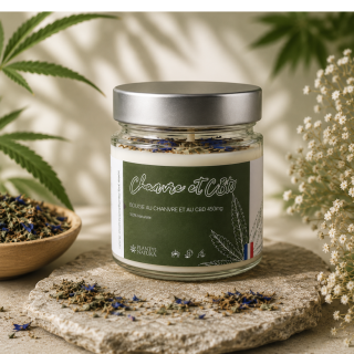 Bougie CBD Naturelle au...